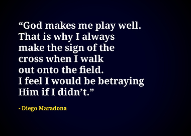 Diego Maradona quotes