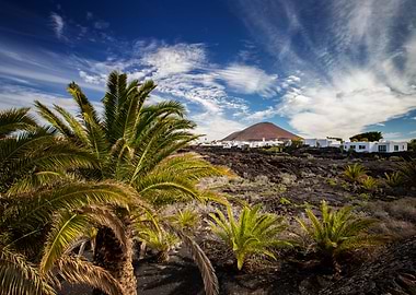 Spain volcanic Island