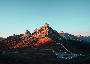 Giau Pass Dolomites Italy