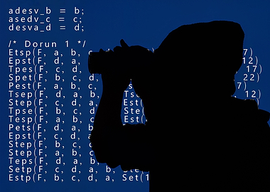 Silhouette program man bin