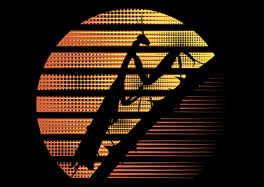 Retro Praying Mantis