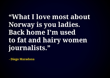 Diego Maradona quotes