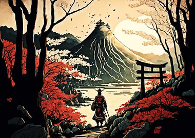 Mountain Fuji Art