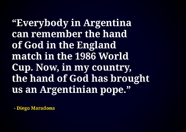 Diego Maradona quotes
