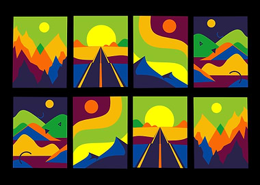 visual art landscape