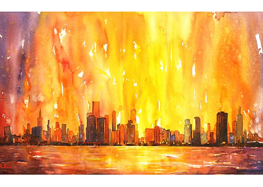 Windy City Chicago Art