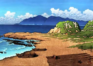 Ukiyo e Mera in Boshu