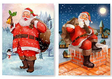 Funny Santa Claus