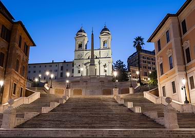 Spanish Steps In Rome