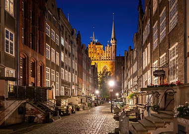 Mariacka Street In Gdansk