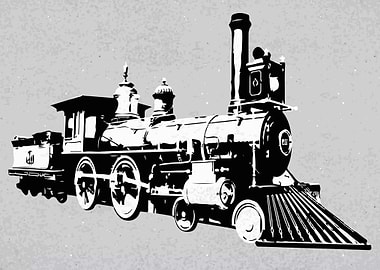 Steam Train Locomotive