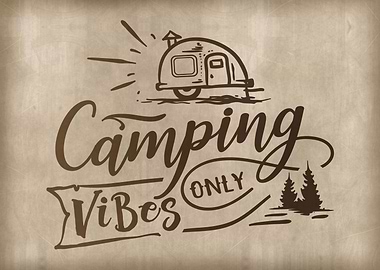 Camping Vibes only