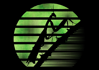 Retro Praying Mantis