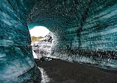Ice cave in Iceland