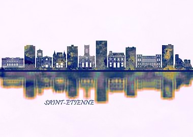 Saint Etienne Skyline