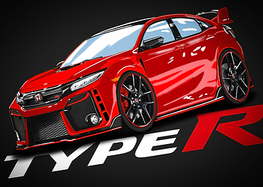 FK8 Civic Type R RED