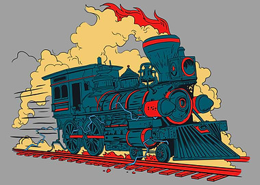 Locomotive Steam Train