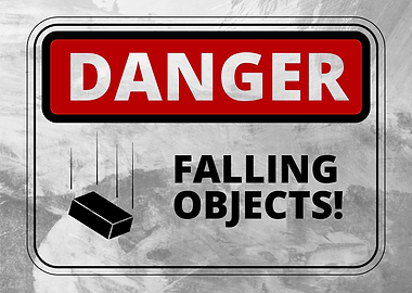falling object warning