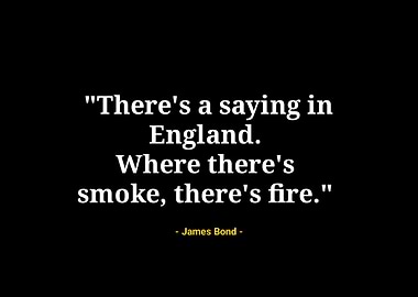 James Bond quotes