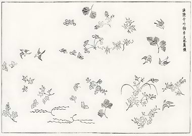 Ukiyo e Japan Minimalist