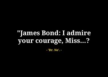 James Bond quotes