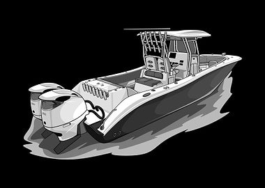 Boats Grayscale
