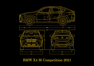 BMW X4 M Competition 2021