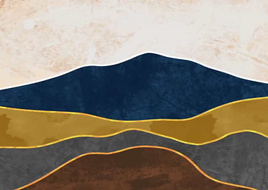 abstract Mountain illustra