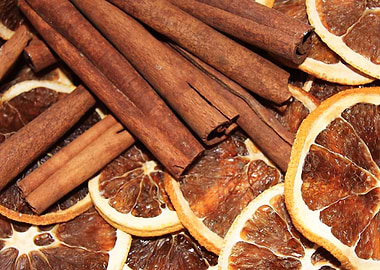 cinnamon and orange