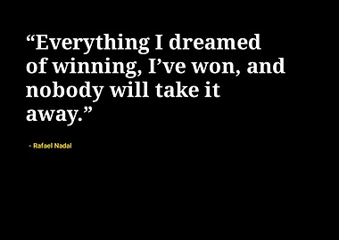 Rafael Nadal quotes