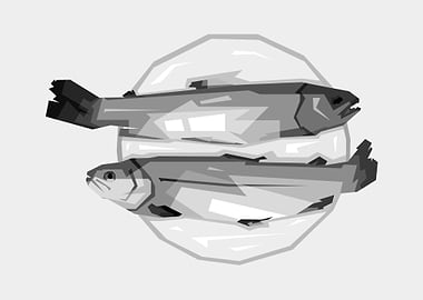 Black N White Fried fish