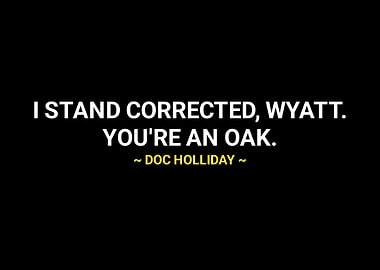 Doc Holliday quotes