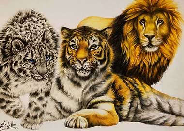 Three Big Cats