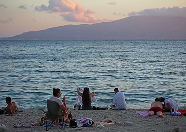 Albania Sarand city travel