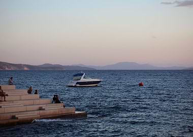 Sarande old city Albania