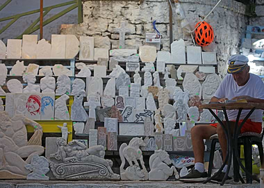 Sarande old city Albania