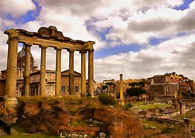 ROMAN FORUM, ITALY