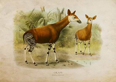 Okapi Forest Giraffe