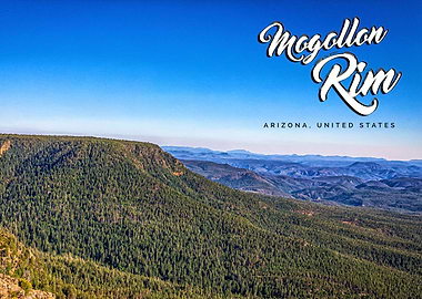 Mogollon Rim in Arizona