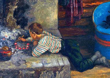 The Ash Lad by Kittelsen