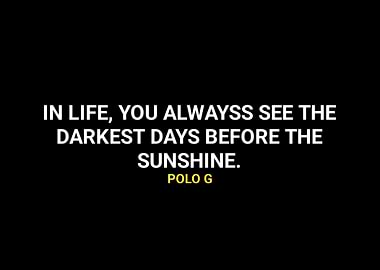 Polo G quotes