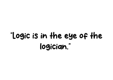 quotes logic