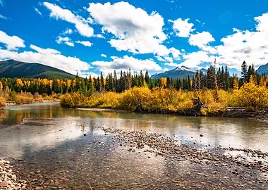 Rocky Mountains River