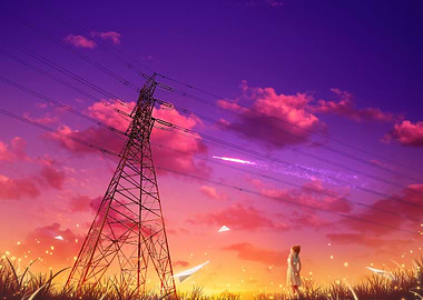 A lonely anime evening