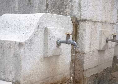 Fountain faucets stone day