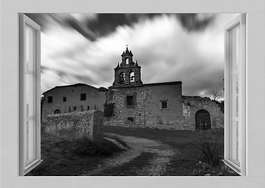 Abandonet old temple