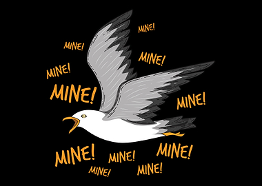 Funny Gull Seagull Design