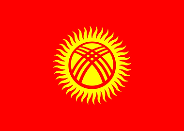 Kyrgyzstan National Flag