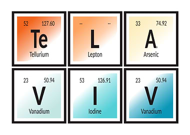 Tel Aviv Periodic Table