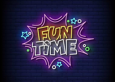 Fun Time Neon Sign